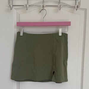 American eagle Olive Green Mini Skirt